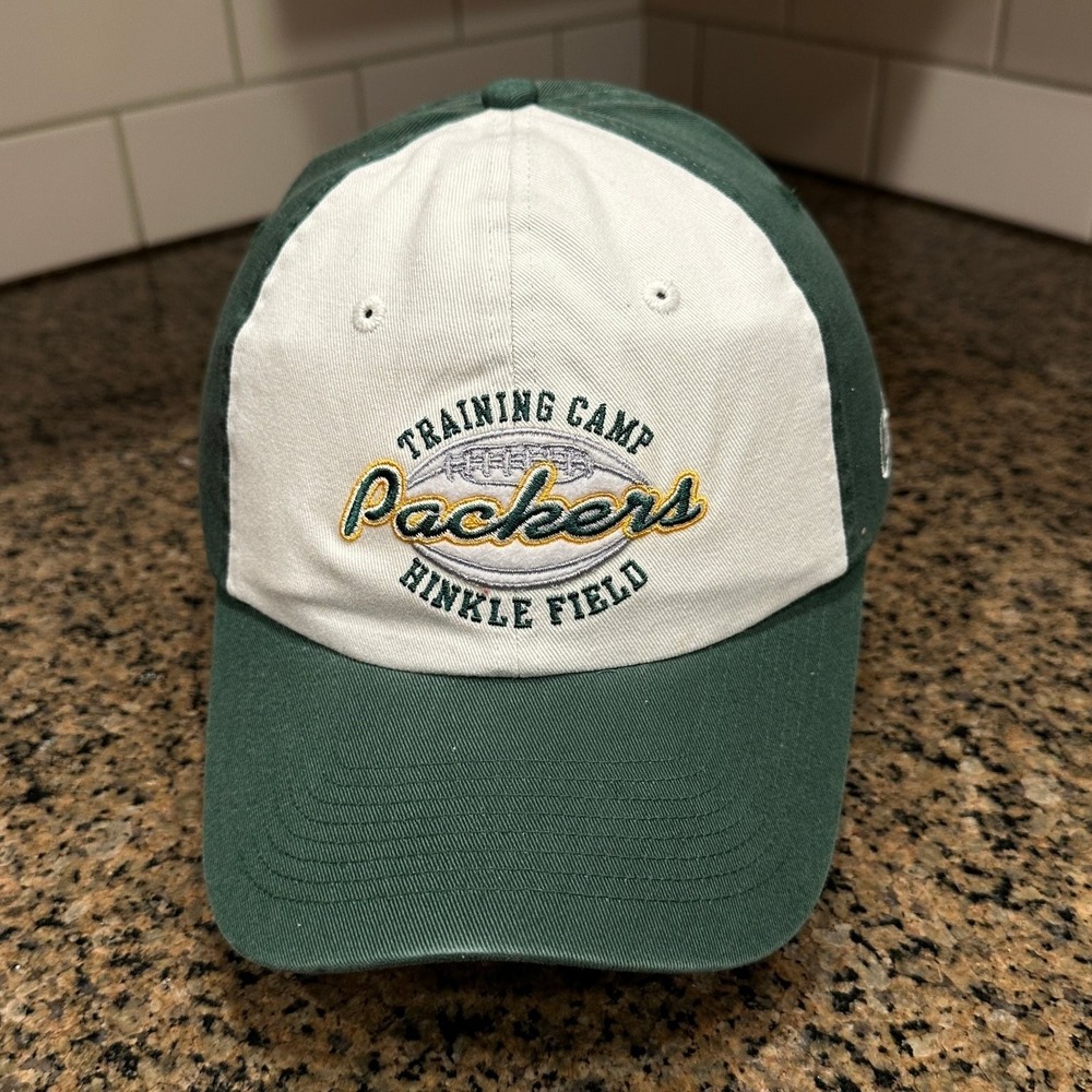 Vtg Y2K Green Bay Packers Reebok Training Camp Lambeau Field Hat New Deadstock